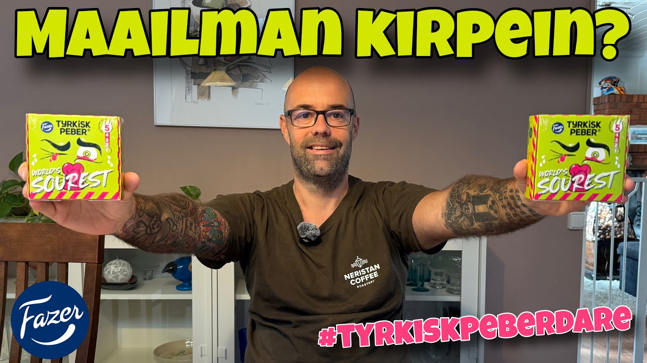 MAAILMAN KIRPEIN TURKINPIPPURI? | #Tyrkiskpeberdare 