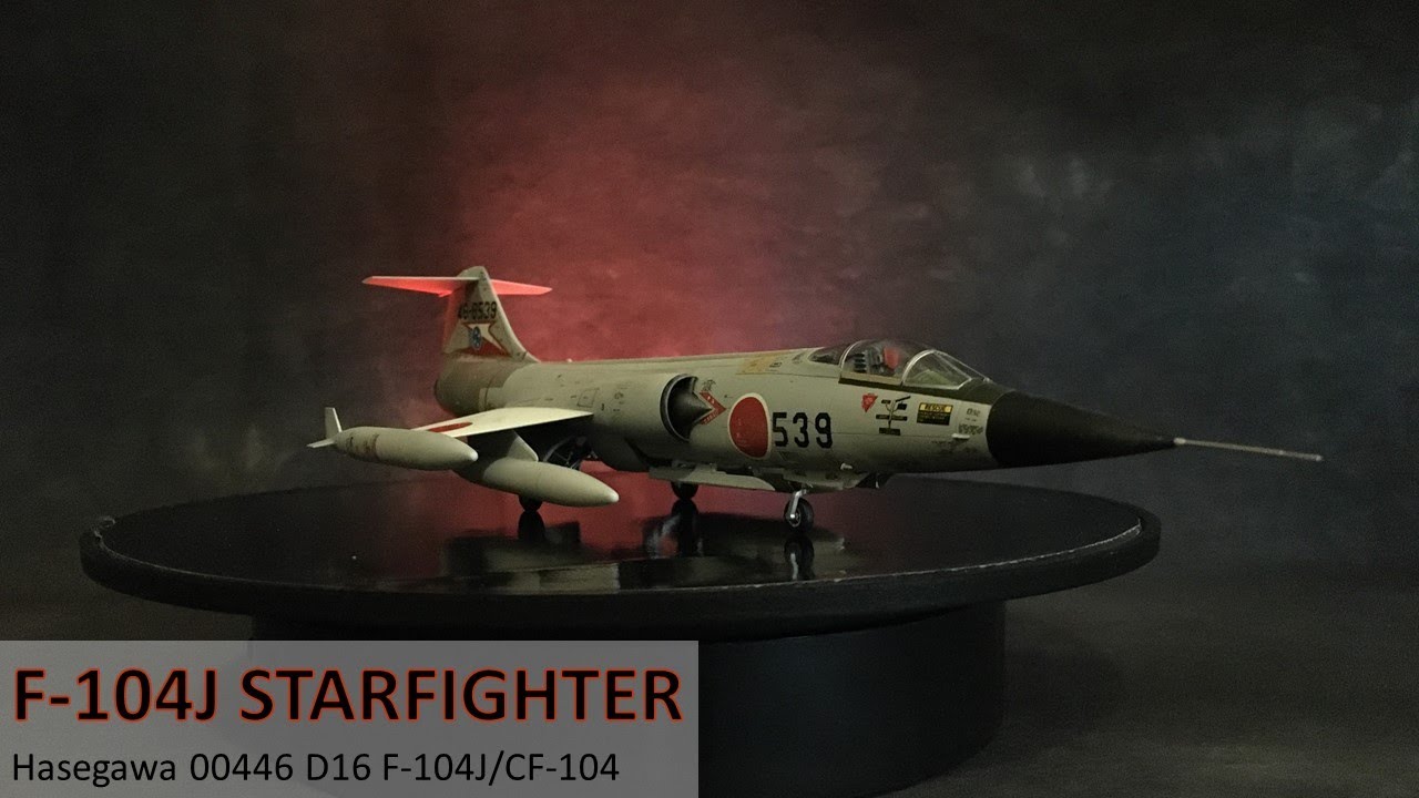 F-104J Starfighter ‘JASDF’ Hasegawa 1/72 00446 D16 F-104J/CF-104