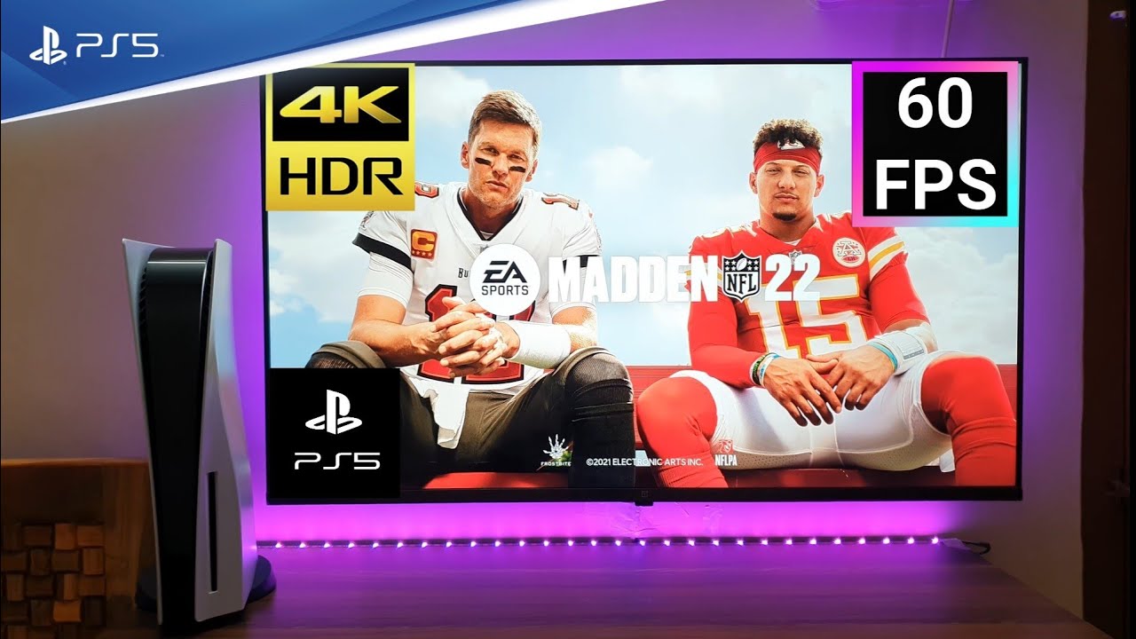 Madden NFL 22 Gameplay PS5 (4K HDR 60FPS)
