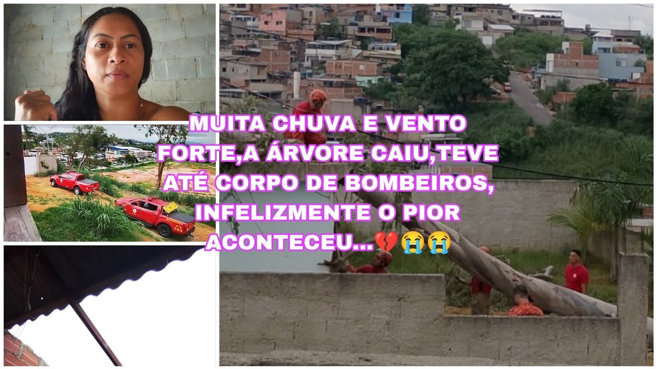 Muita chuva e ventos fortes, graças a Deus estamos todos bem,Deus nos guardou do pior!!!! 🙌🥹