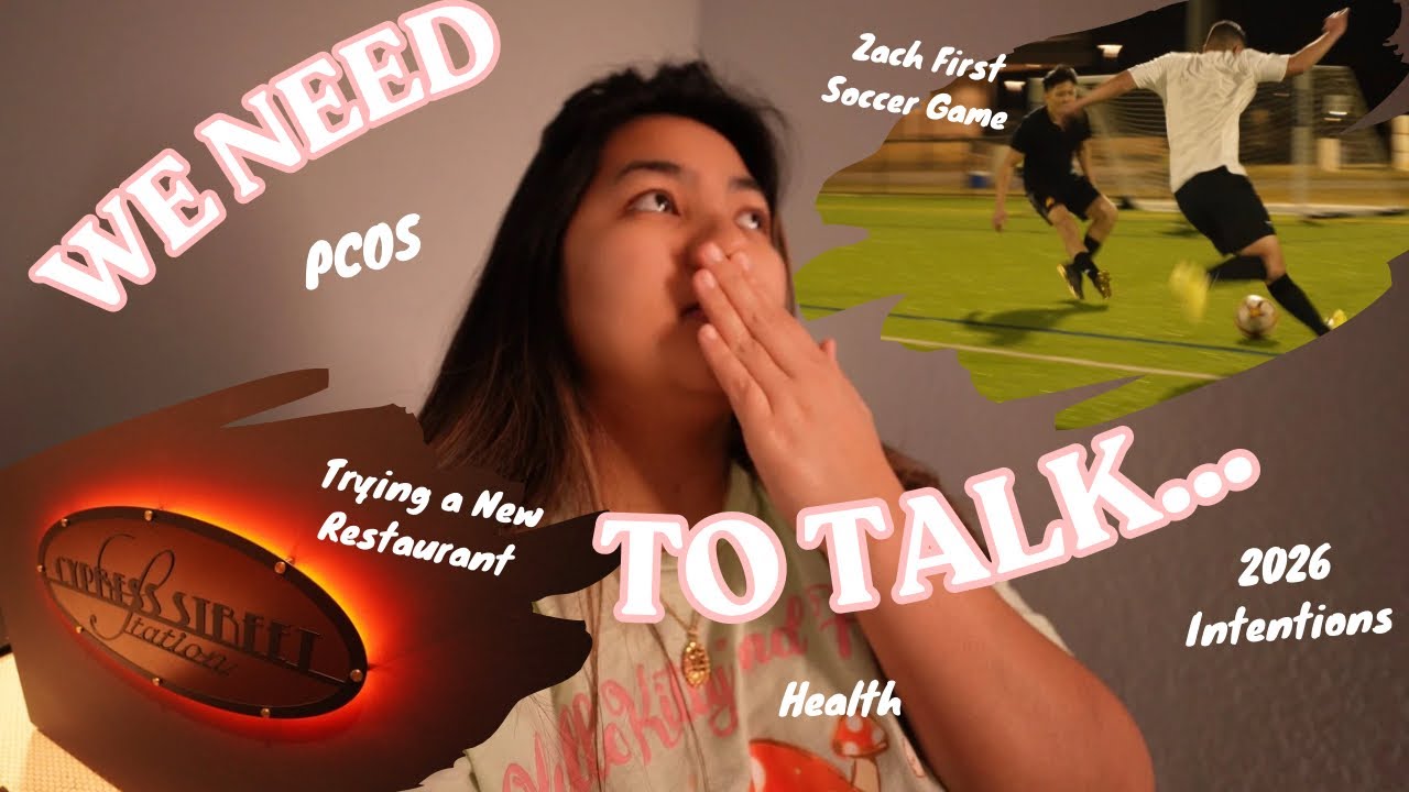 Chat we need to TALK…|| Trying a New Restaurant + Zach’s FIRST SOCCER GAME|| VLOG 43 ♡