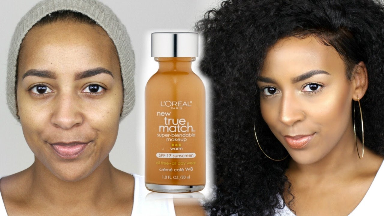 L'Oreal True Match Foundation & Concealer Demo + Review