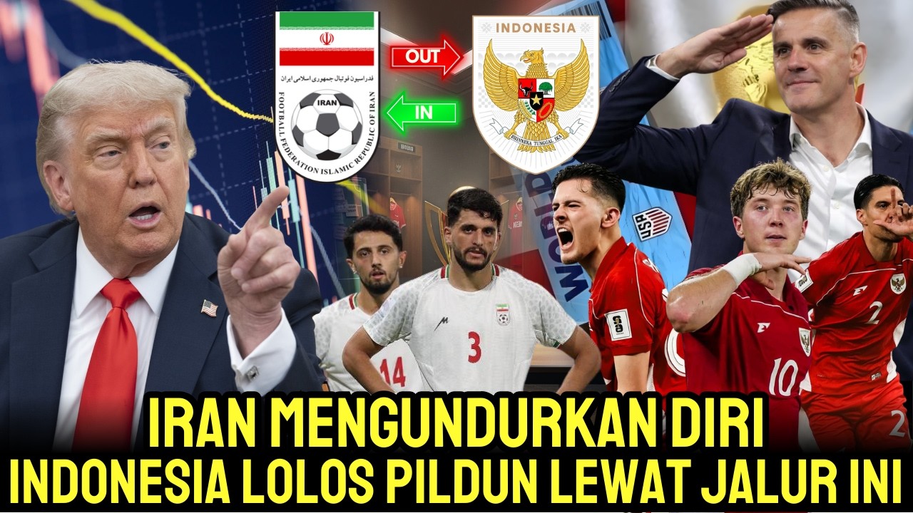 AUTO GEMPAR! Iran Mundur Dari Piala Dunia, Skenario Ini Bisa Bikin Timnas Lolos Piala Dunia 2026