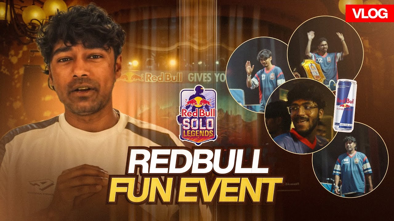 Redbull Vlog | Meeting all The Esports Players A Long Time