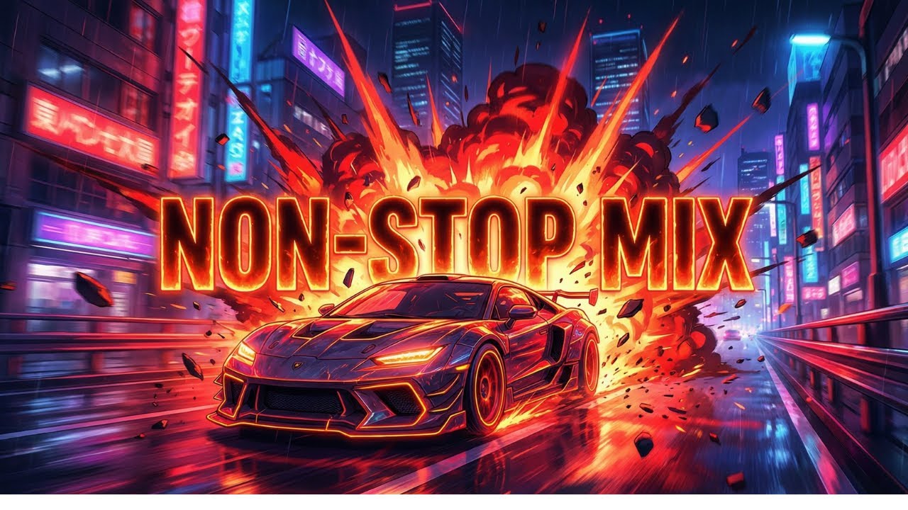 Ultimate 2-Hour Heavy Bass & High Speed Eurobeat/EDM Mix | Extreme Driving & Gaming Music