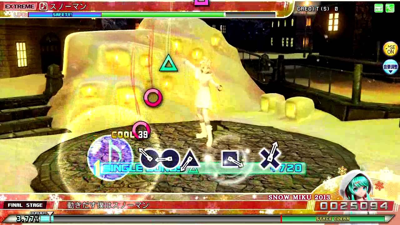 Project DIVA AC FT - スノーマン EXTREME Perfect