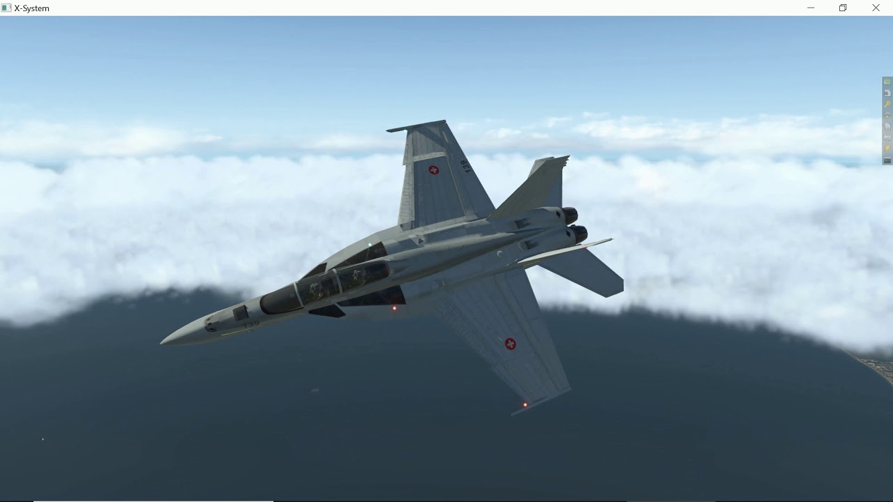 X-Plane 11.34 r1 - Fighter F18F, by Colimata v1.51, from/to Opa Locka, Miami, FL (KOPF) .