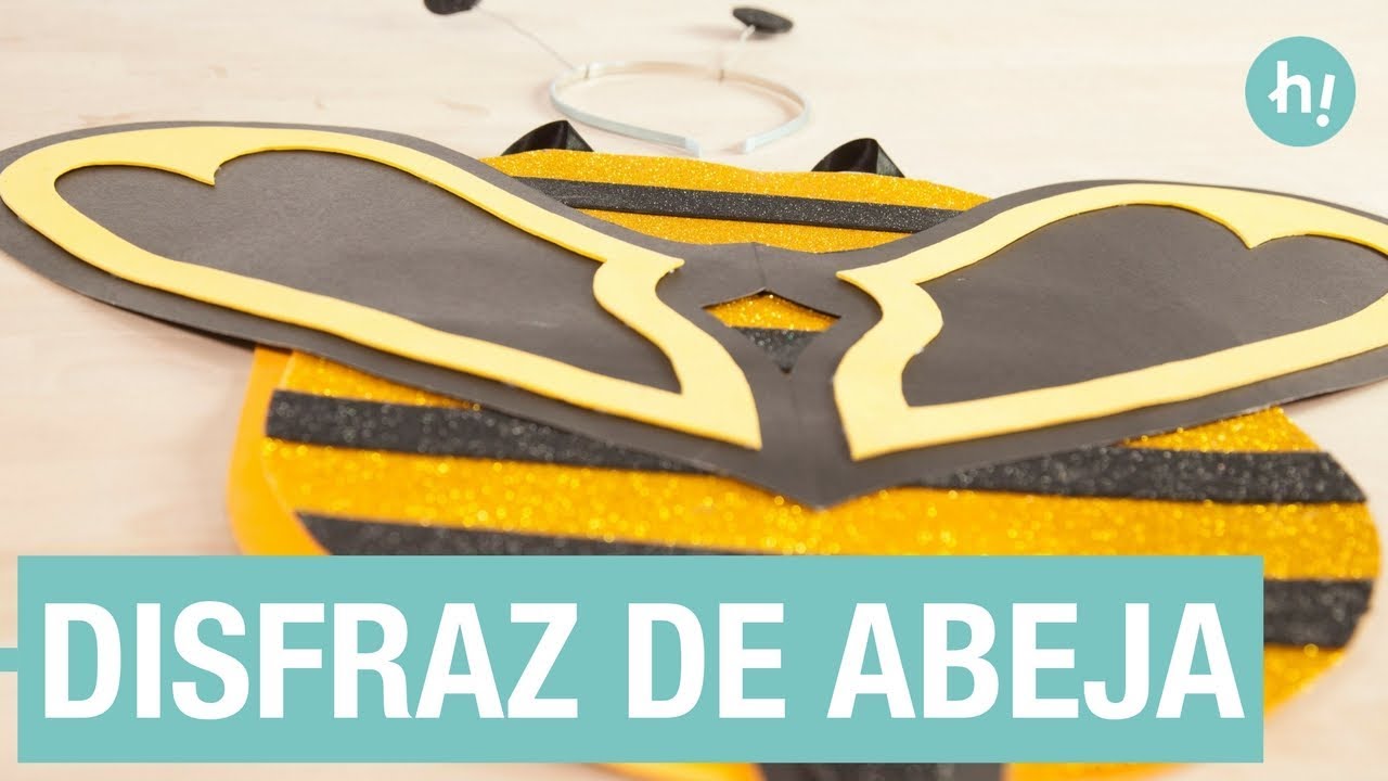 Cómo hacer un disfraz de abeja DIY - Manualidades con goma eva
