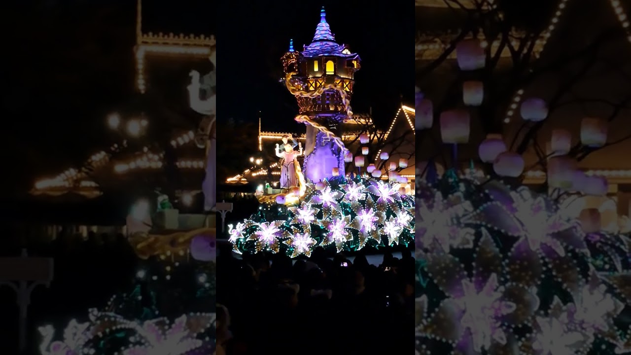night parade at Disney Tokyo Japan