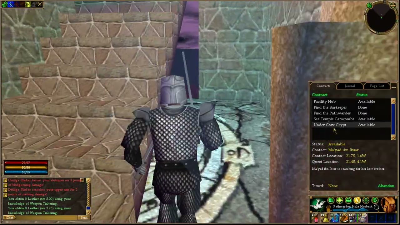 Let's Play Asheron's Call (REVIVED Open-World DEEP CRPG-Like MMO!) 5 - The ROPES Of Asheron's C! @_@