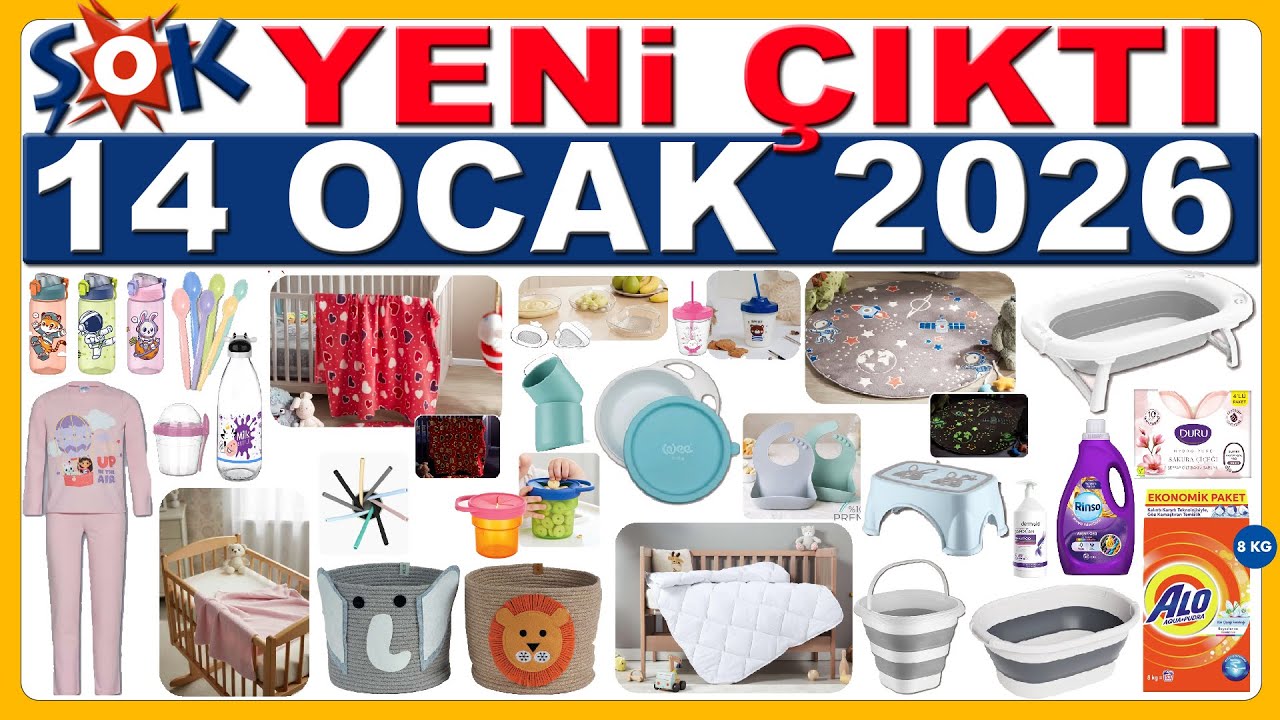 ŞOK 14 OCAK 2026 | ANNE BEBEK &Uuml;R&Uuml;NLERİ | ŞOK İNDİRİMLERİ TEMİZLİK GIDA | ŞOK AKT&Uuml;EL BU HAFTA