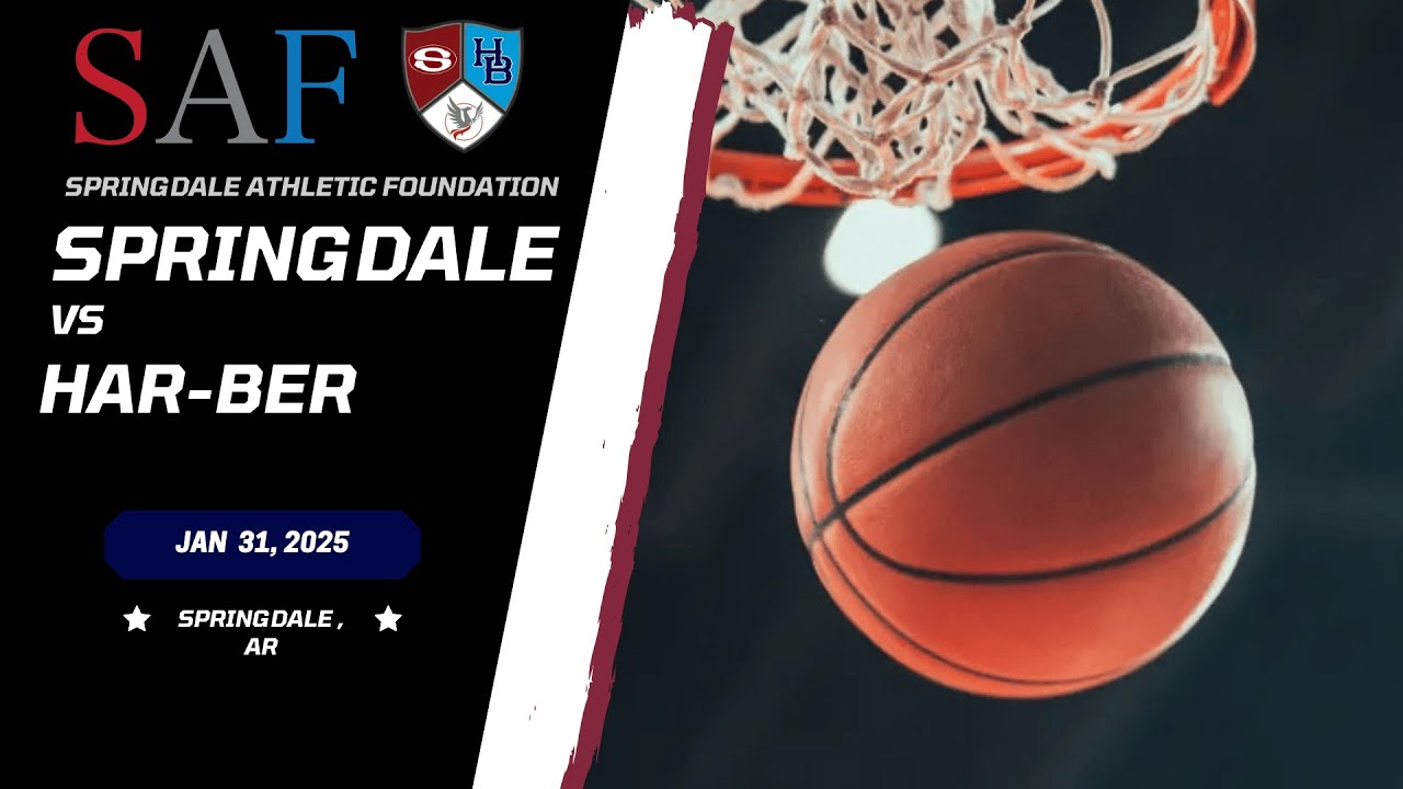 2025 High School Basketball | Springdale vs Har-Ber