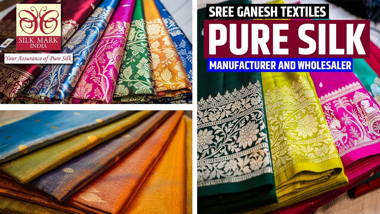 Pure Silk, Pure Tussar, Katan, Banarasi, Kanjivaram Sarees Manufacturer and Wholesaler in Kolkata