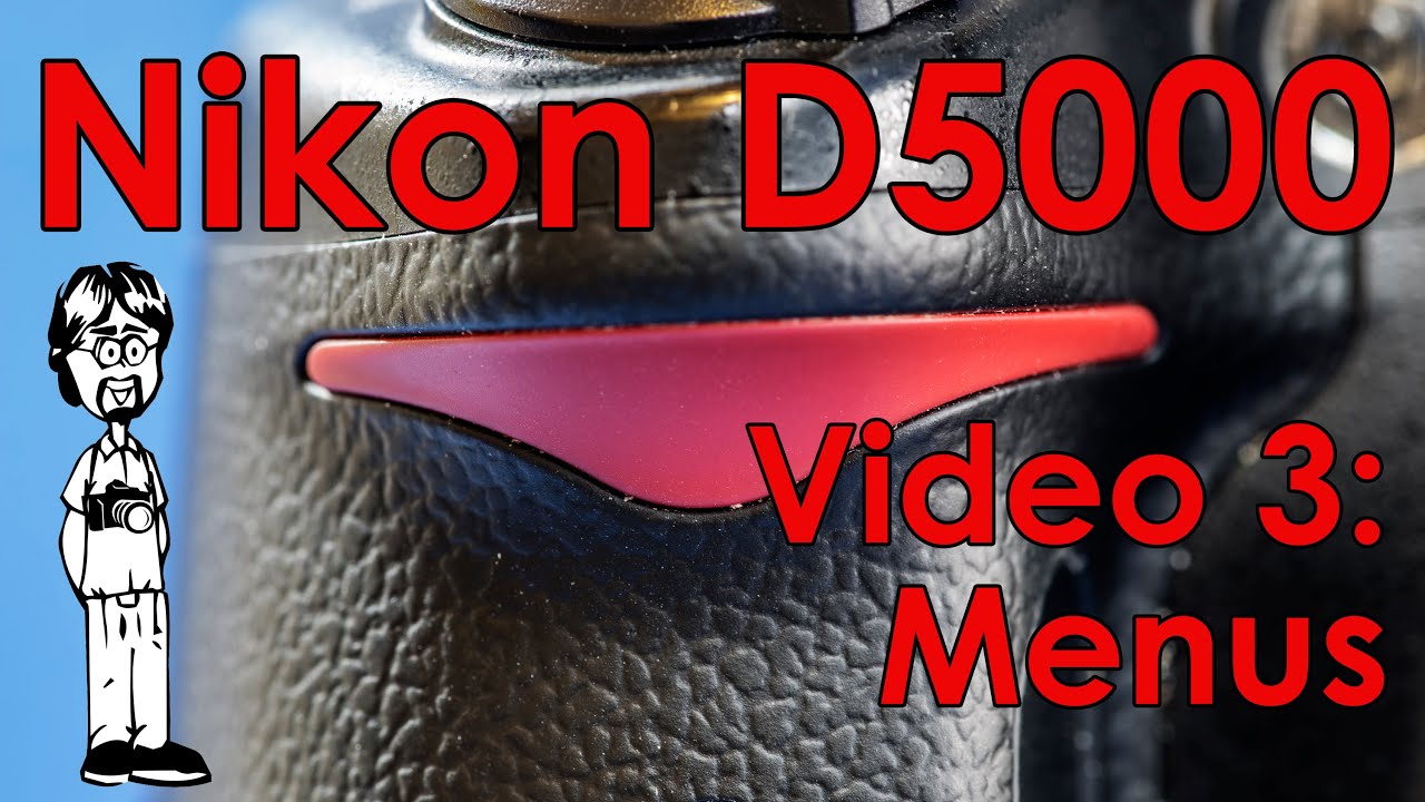 Видео 3 Nikon D5000: Меню | Меню просмотра, съёмки и настройки, пользовательские функции и их наз...