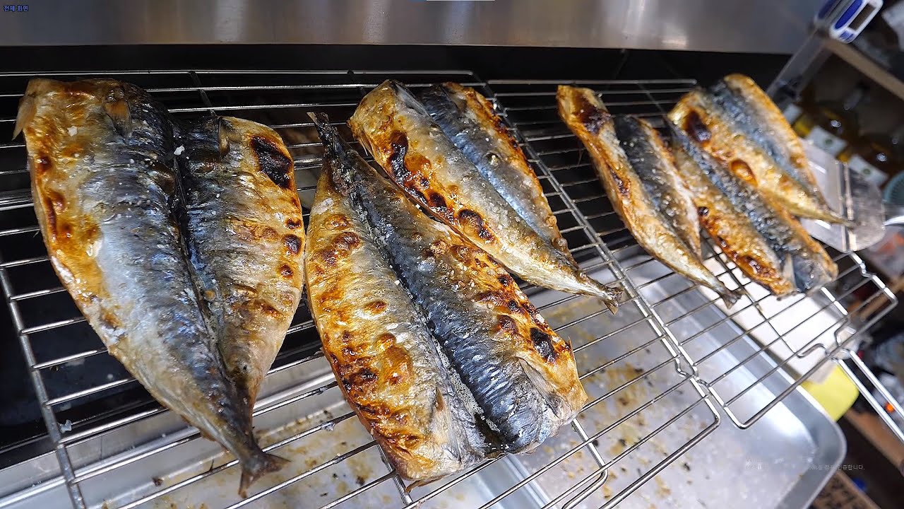 침샘자극!!하루종일 계속 굽는 생선구이 맛집 Top3 몰아보기!/grilled fish/Korean Street food