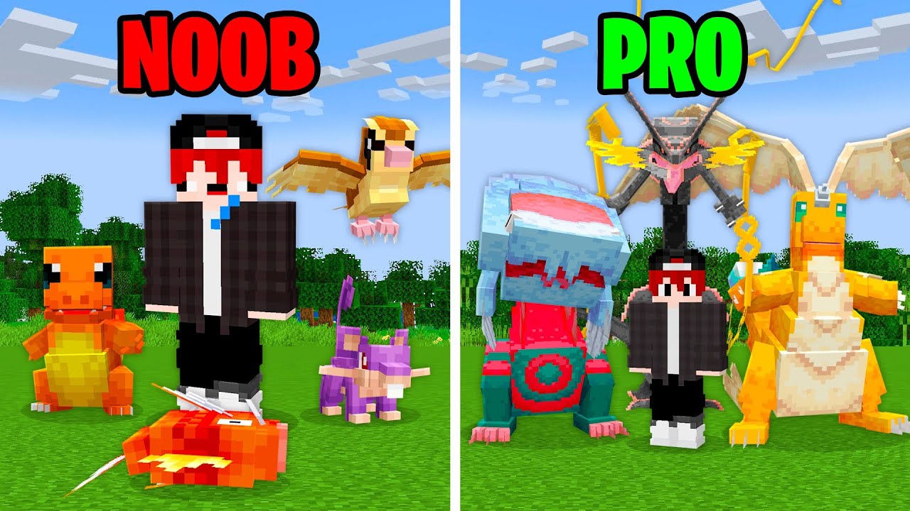 De NOOB a PRO no MINECRAFT COBBLEMON Z-A