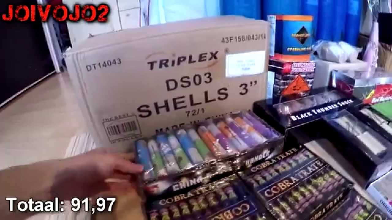 Vuurwerk Collectie 1200,- illegaal + legaal vuurwerk ophalen