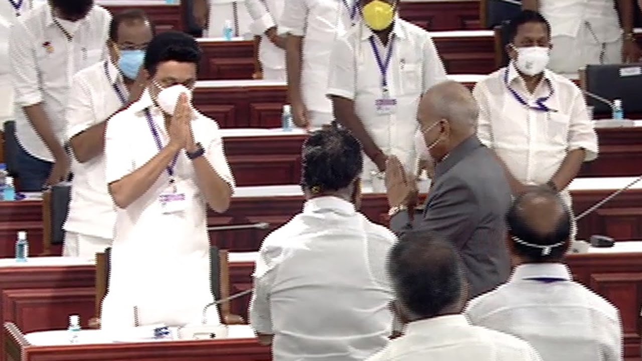 Banwarilal Purohit, Sabanayagar Appavu, CM MK Stalin | TN Assembly #Shots