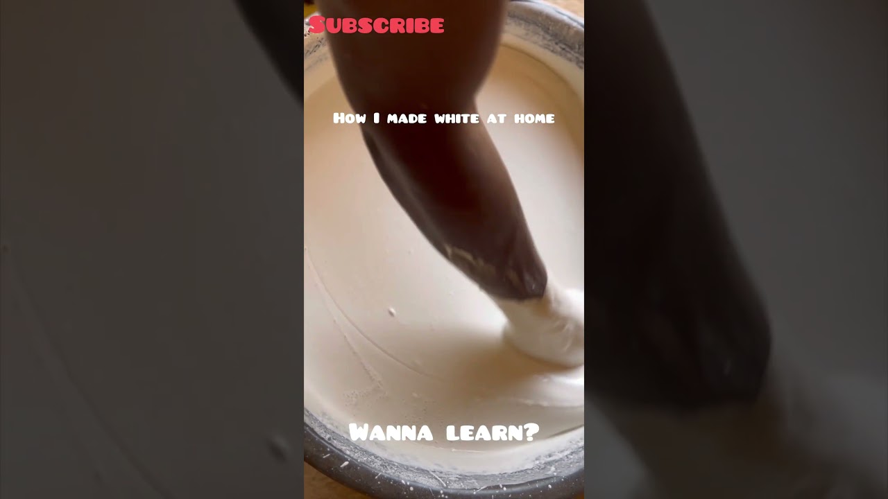 How to make white emulsion paint free 