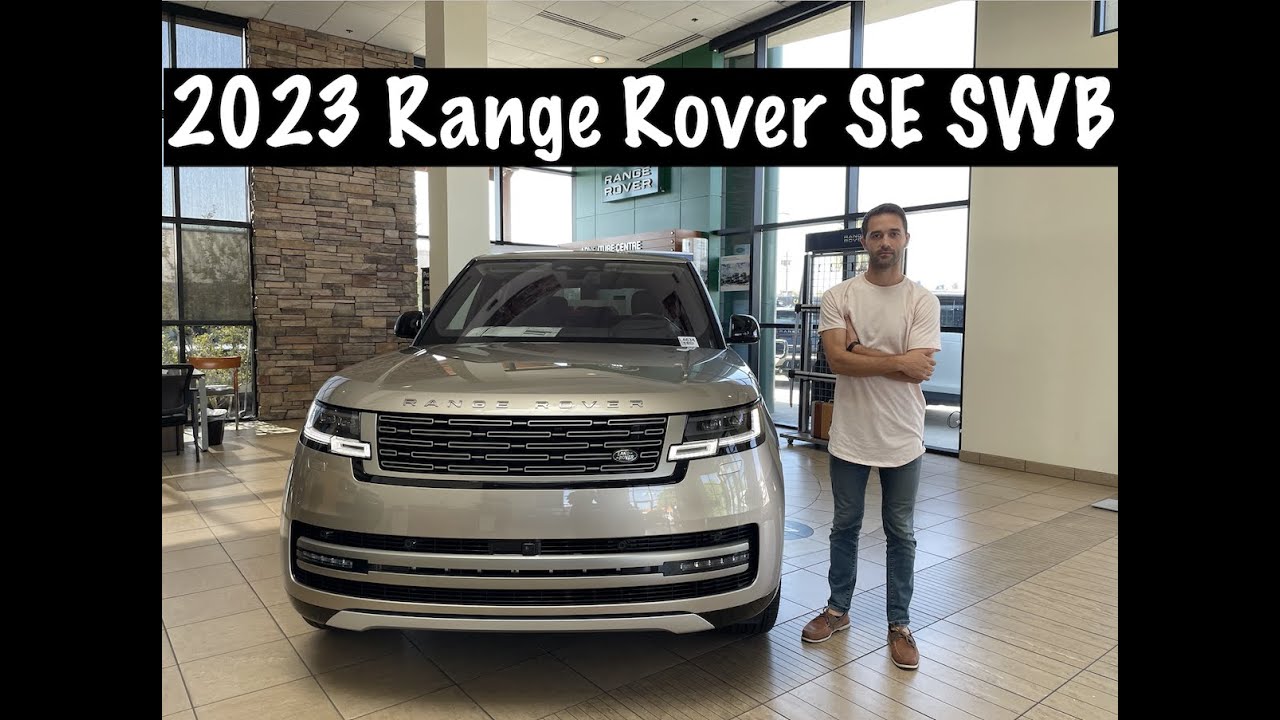 2023 Range Rover SE SWB. The best NEW luxury SUV to buy!