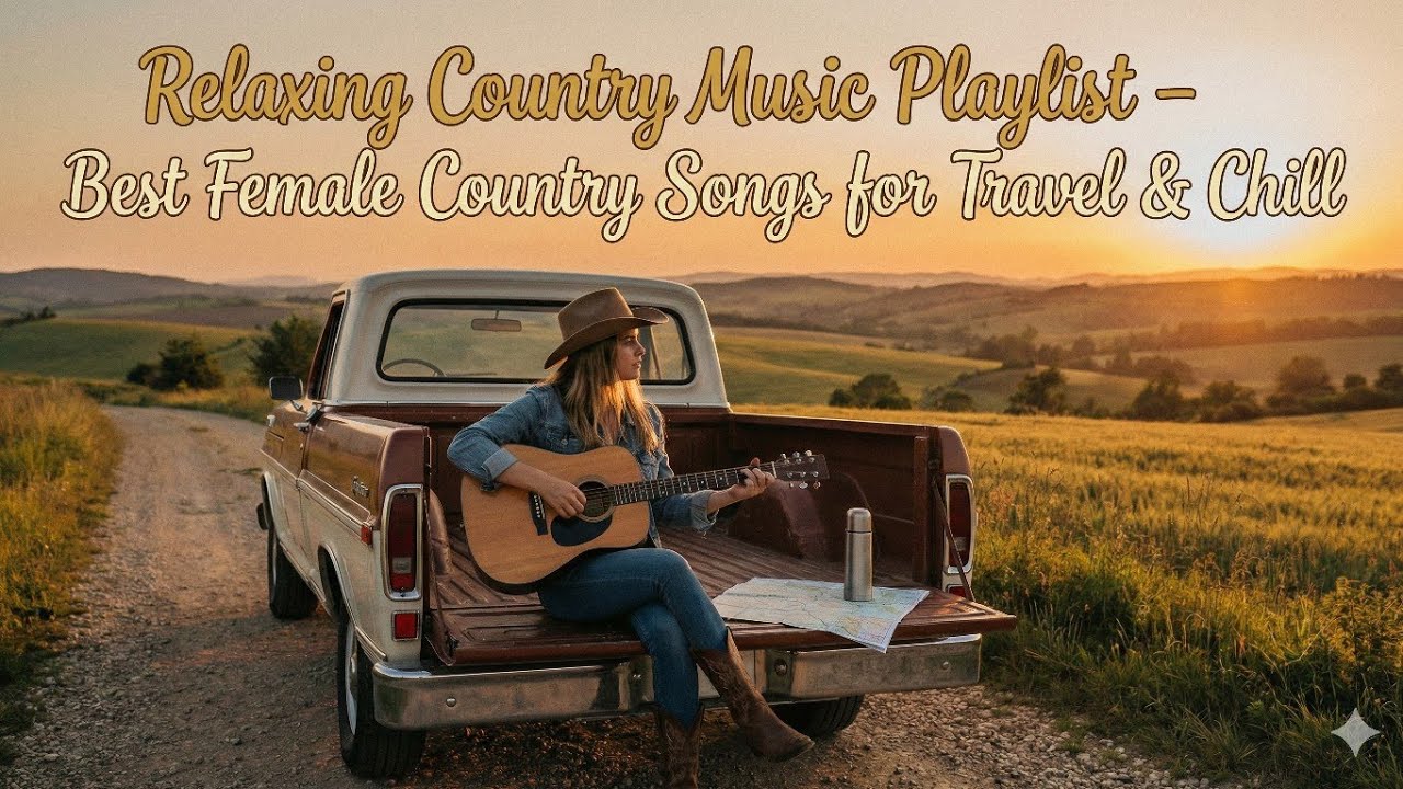 Relaxing Country Music Playlist – Best Female Country Songs for Travel & Chill