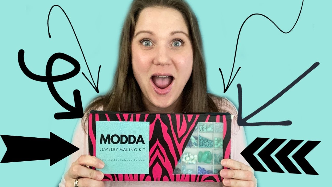 You've GOT to See What is INSIDE: Beginning Jewelry Makers - Unboxing Modda's Jewelry Making Kit