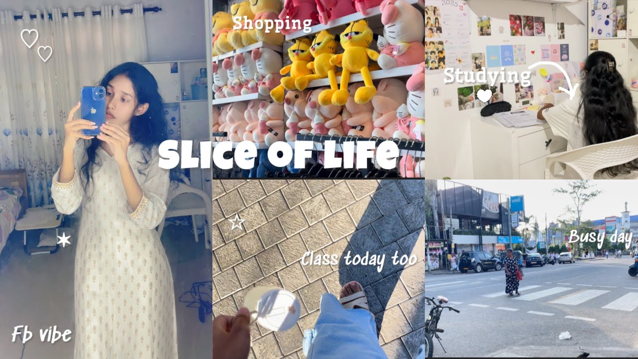 Sclie of life 🖇️👥 ඇඹිලිපිටියේ ගෙවෙන ලස්සන දවස් ♡ #productivity #dailyvlog #study 