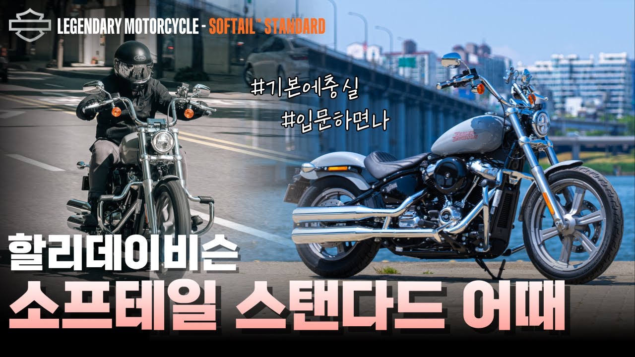 소프테일 스탠다드로 입문할 만한 이유ㅣSoftail&trade; Standardㅣ할리데이비슨ㅣharleydavidson