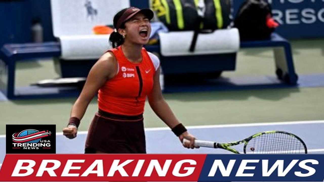 Alex Eala Overwhelmed by Emotional Fan Support at US Open 2025 | Heartwarming Moment!
