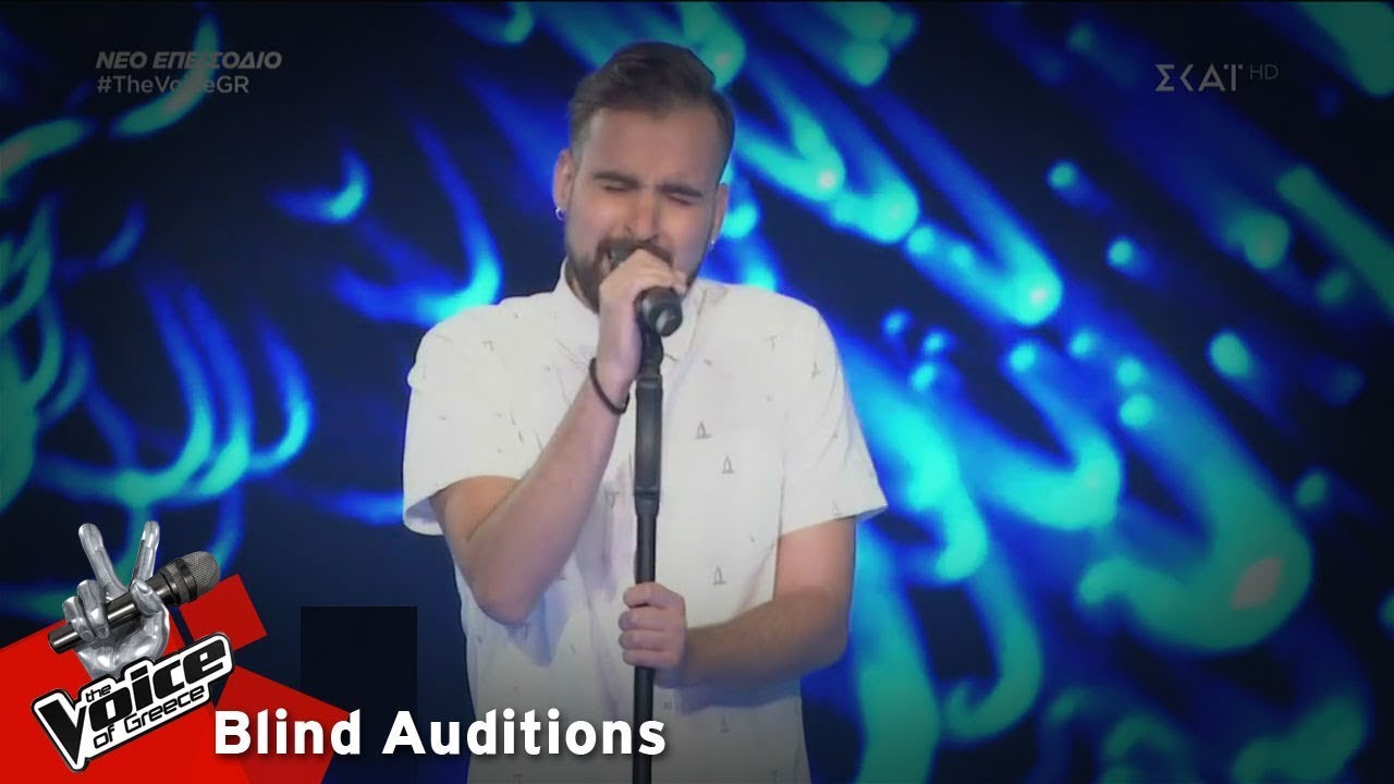 Γιάννης Καρβέλης - Εσύ εκεί | 2o Blind Audition | The Voice of Greece