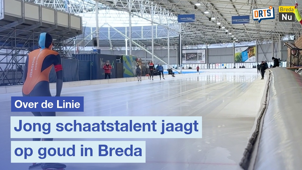 Jong schaatstalent jaagt op goud in Breda | Over de Linie