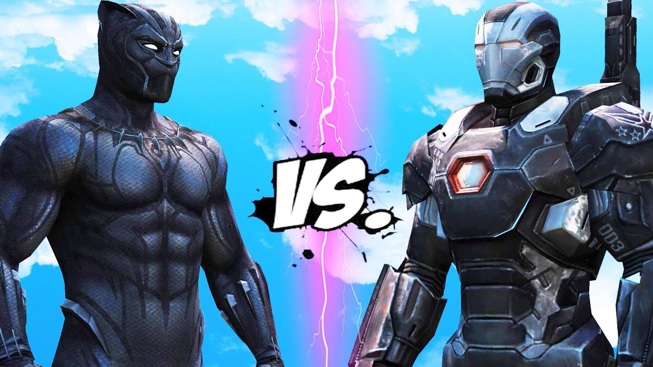 BLACK PANTHER VS WAR MACHINE - EPIC BATTLE
