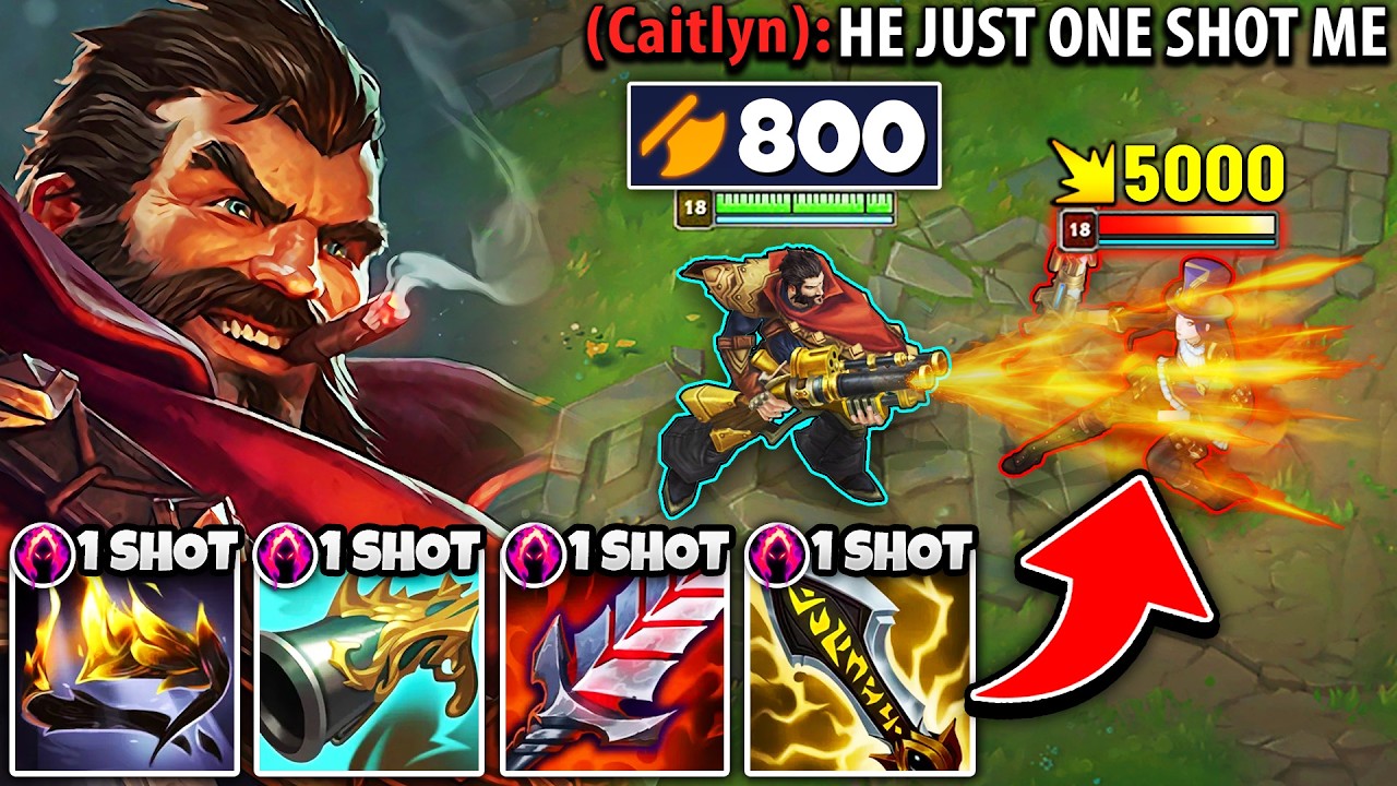 Mathematically correct Graves one shots you with a single auto... (NUCLEAR SHOTGUN)