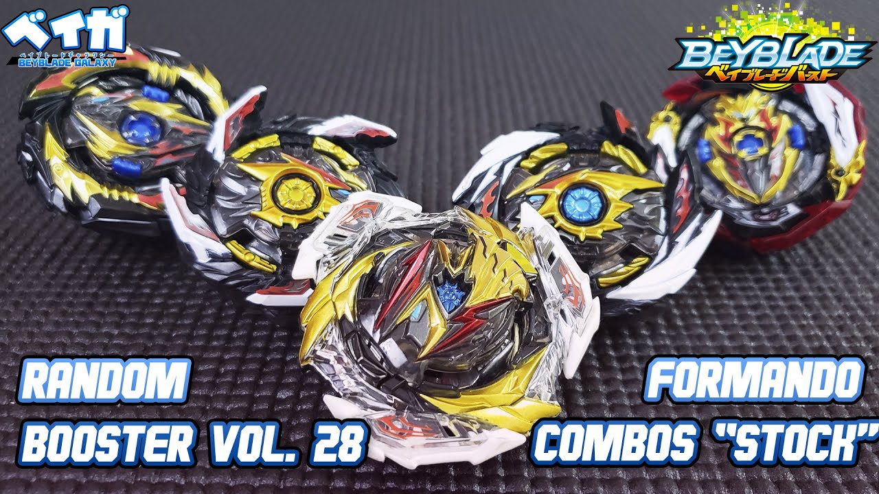 RECOMBINING PE&Ccedil;AS DO RANDOM BOOSTER VOL. 28! - Beyblade Burst
