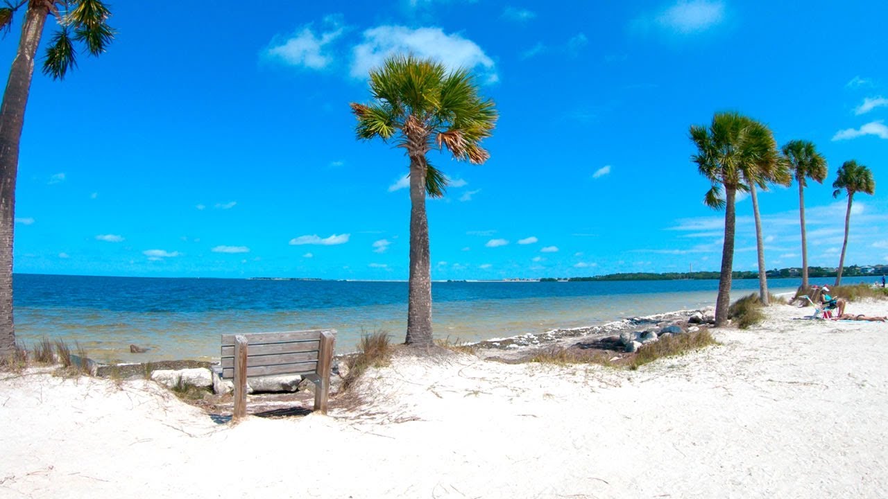 Sunset Beach, Tarpon Springs, Florida | Walking Tour