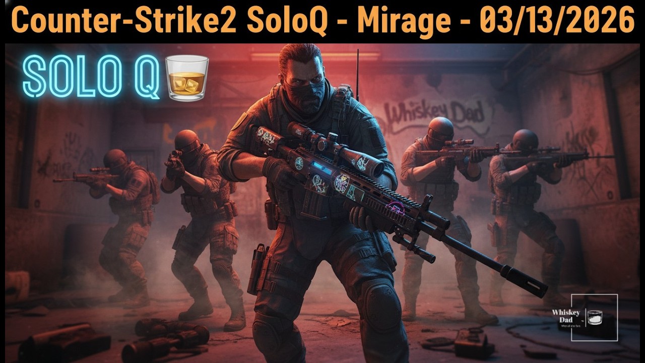 Counter-Strike2 SoloQ - Mirage - SOLO Q IS PURE BRAIN ROT - 03/13/2026