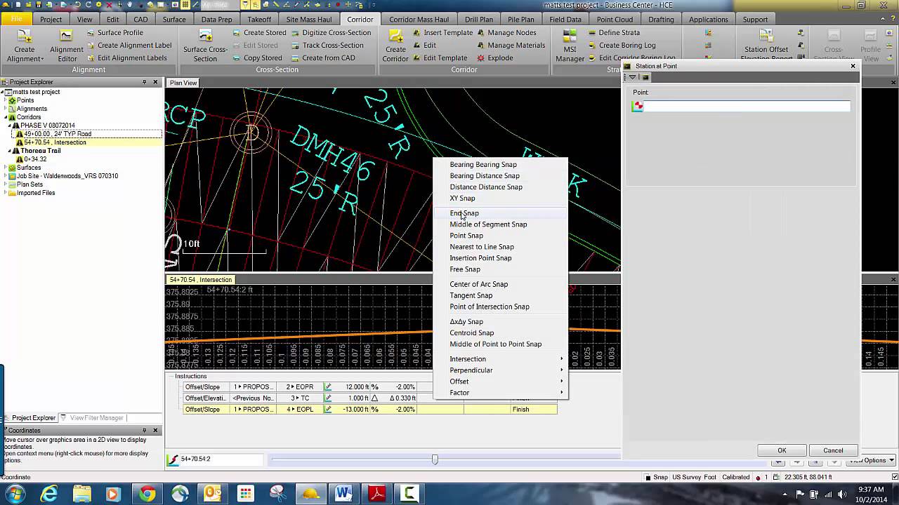 Model an Intersection - with BC-HCE