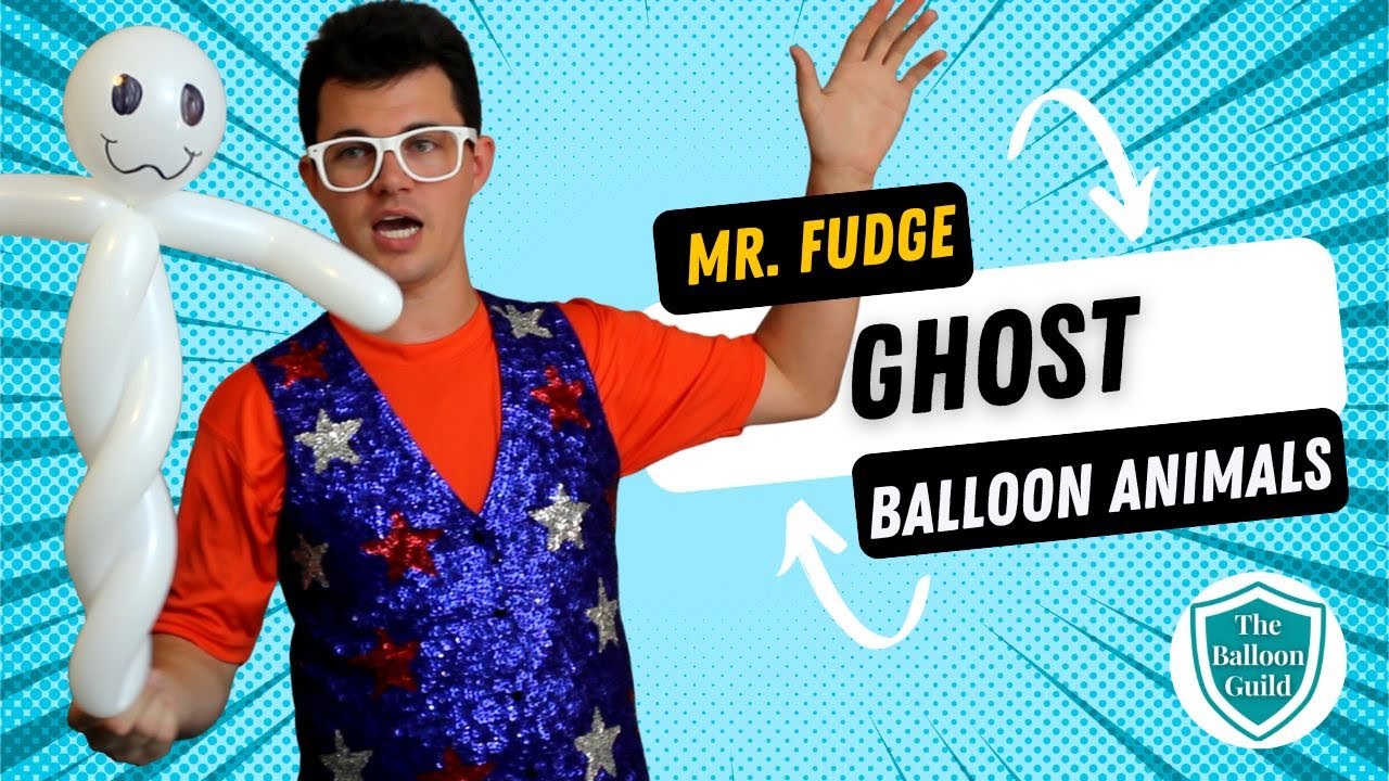 Spooky Ghost Balloon Tutorial &ndash; Balloon Ghost Twisting Guide