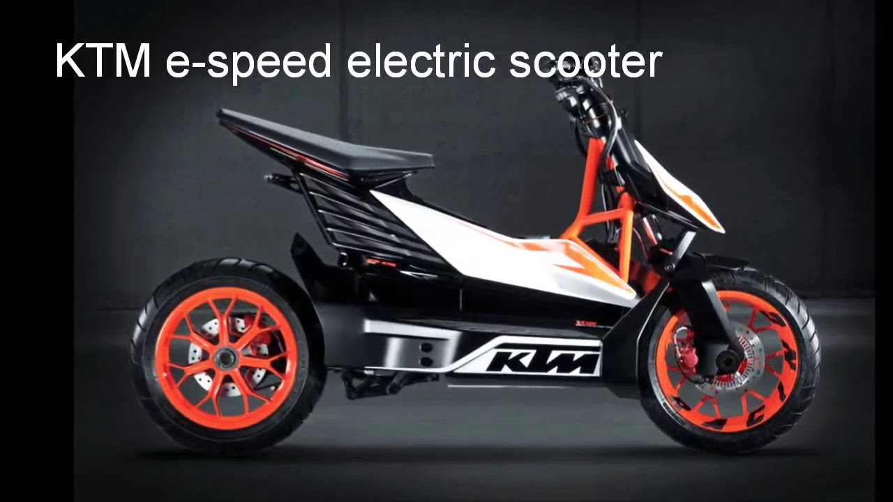 KTM e-speed electric scooter specifications