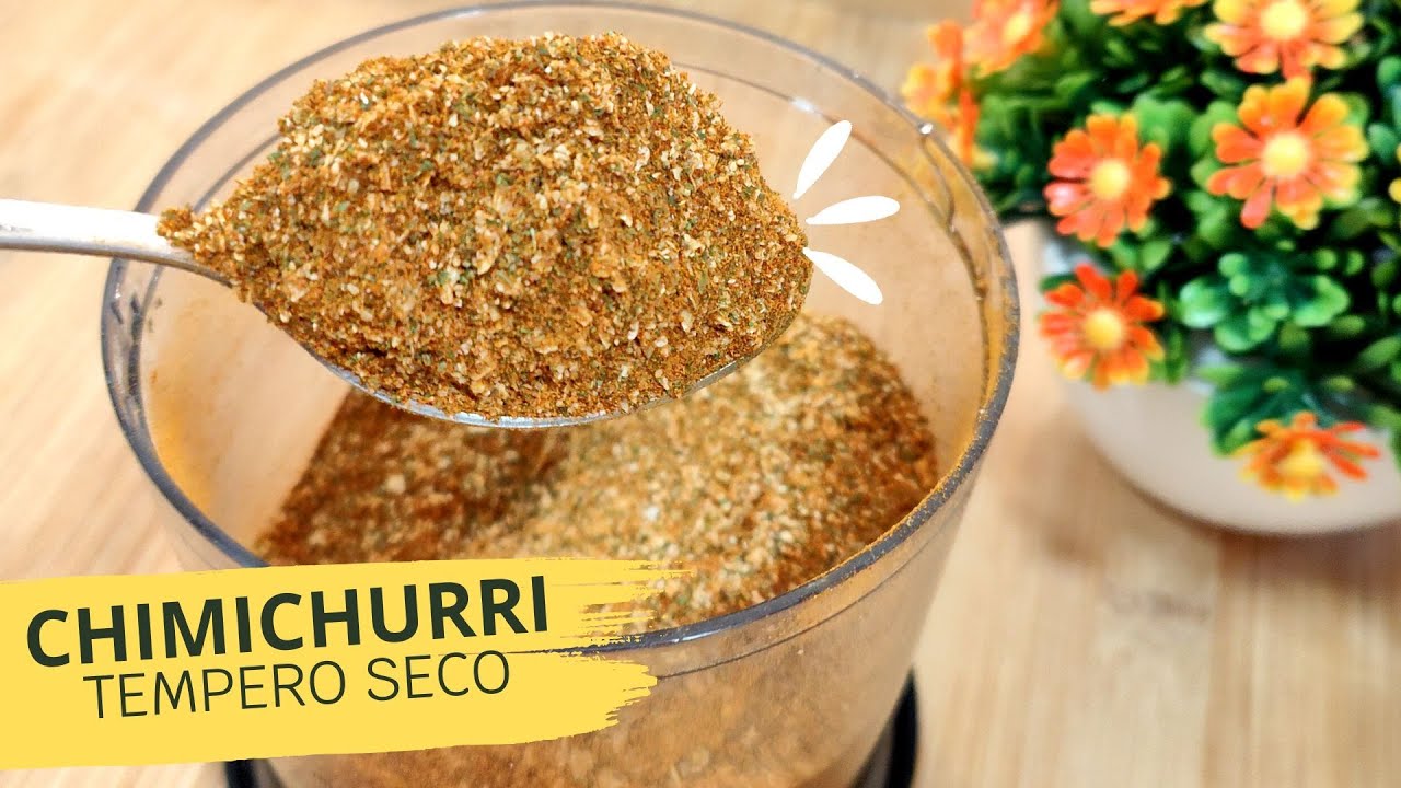 Como fazer Tempero SECO CHIMICHURRI CASEIRO fácil e rápido (DÁ PARA VENDER)