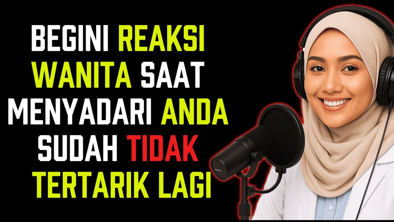 WAJIB TONTON ! Reaksi Seorang Wanita Saat Menyadari Anda Sudah Tidak Tertarik Lagi Padanya!