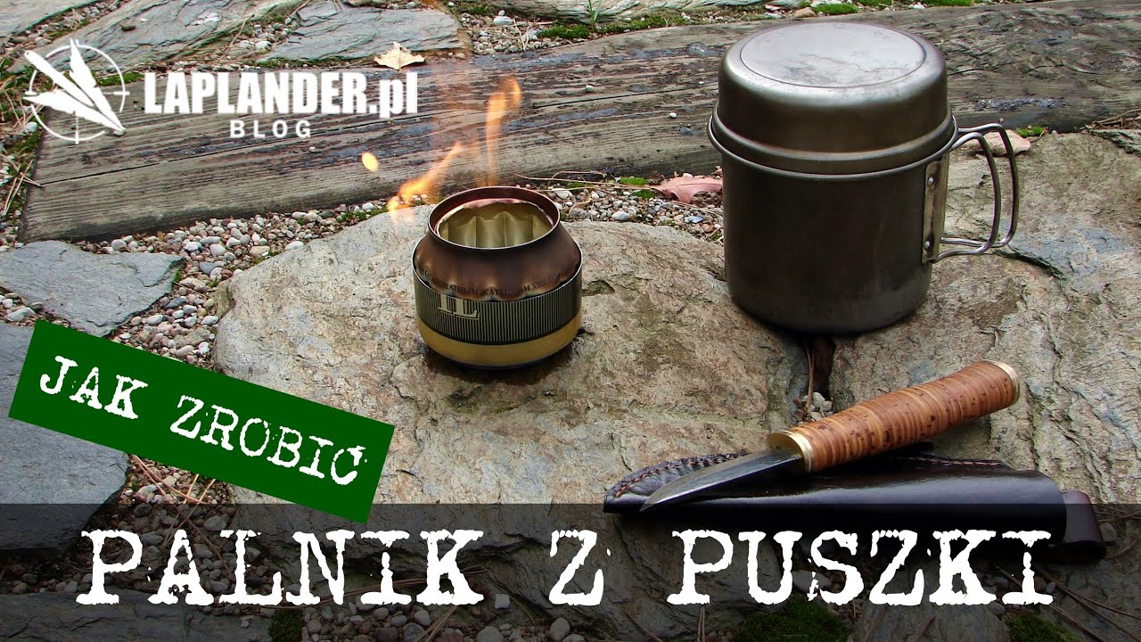 Palnik turystyczny z puszki w 5 minut. Kuchenka survivalowa na alkohol.