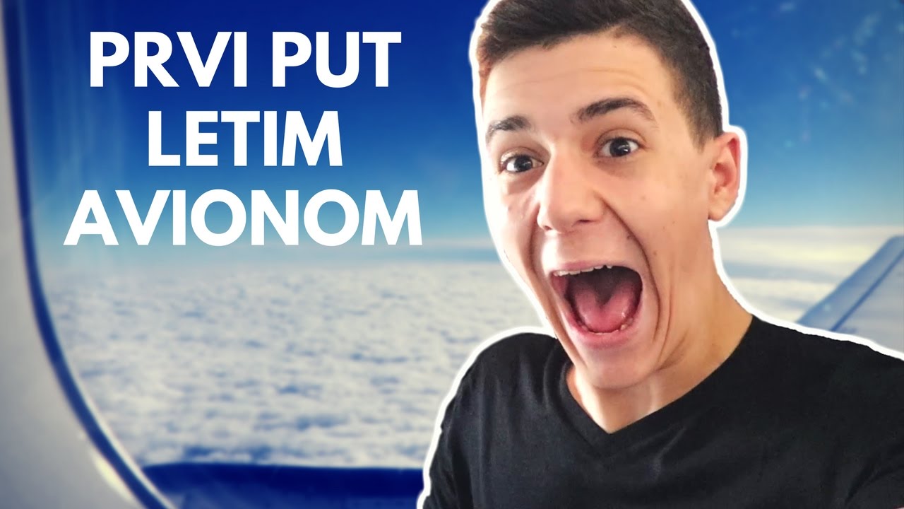 PRVI PUT LETIM AVIONOM | VidCon vlog | LayZ