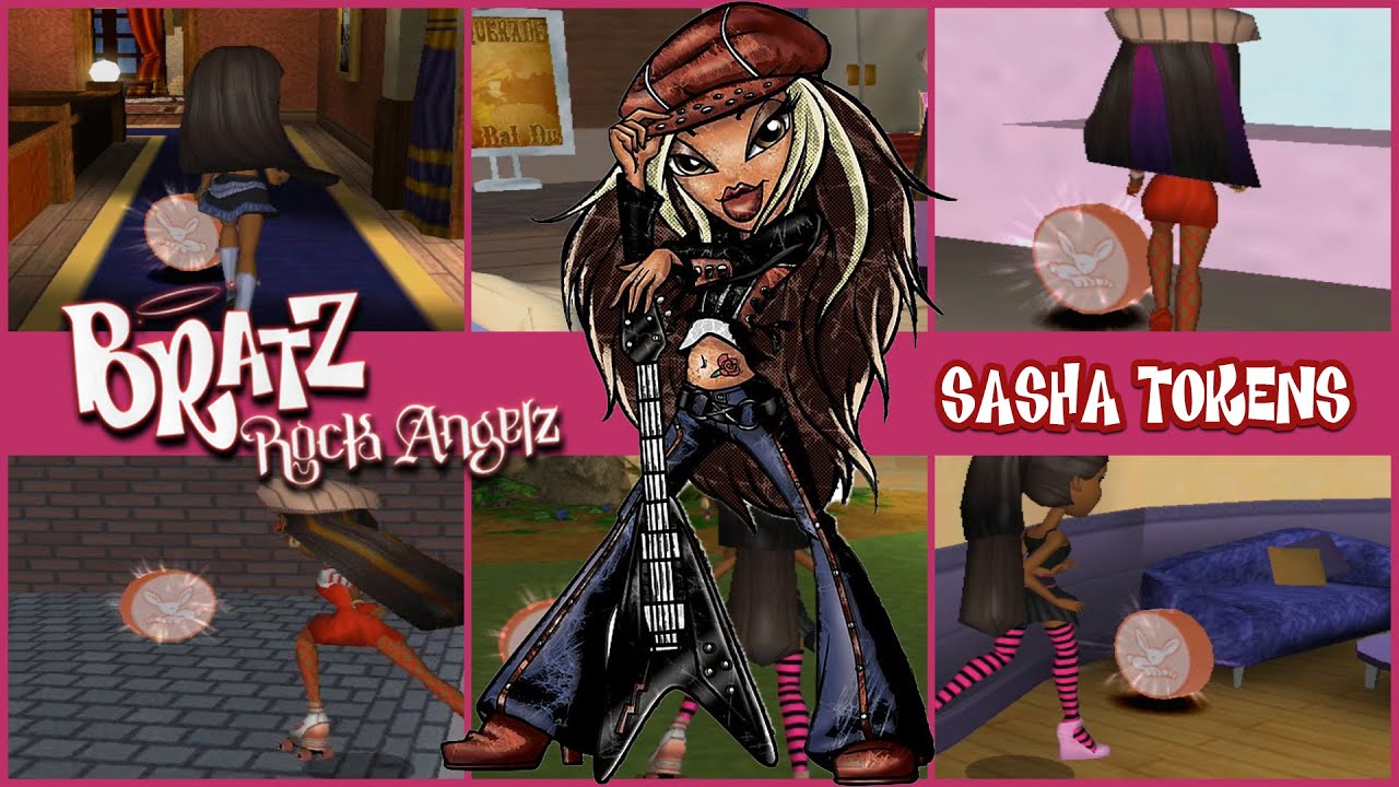 Bratz: Rock Angelz Walkthrough [GC, PS2] Sasha Tokens