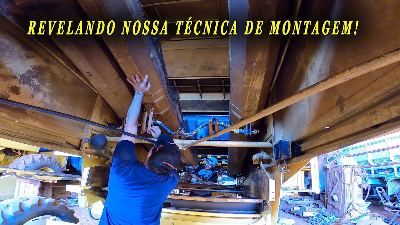 Como Montar os Saca Palha para não Quebrar o EIXO   NH TC57  em Detalhes