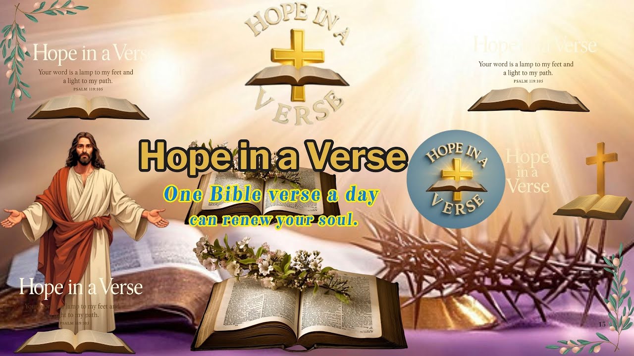 Welcome to Hope in a Verse — where one scripture can renew your faith, restore your soul, and remind