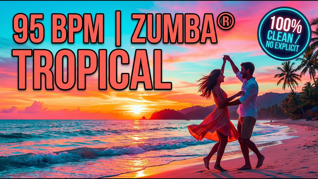 Bailar Contigo en la Arena – Modern Latin 🌴 95 BPM Zumba® / Dance Fitness | Original Music ✨