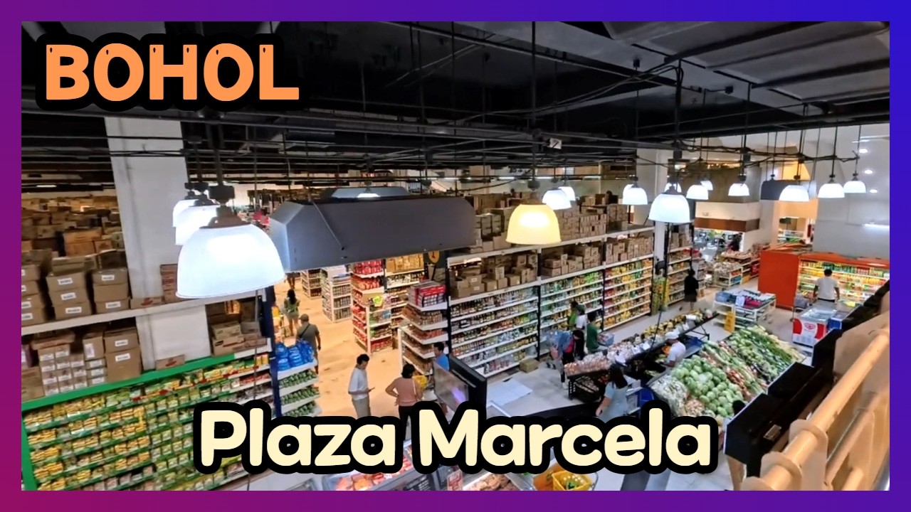 POV Walk Inside Plaza Marcela - Tagbilaran City Mall Steps from Cogon Market, Bohol