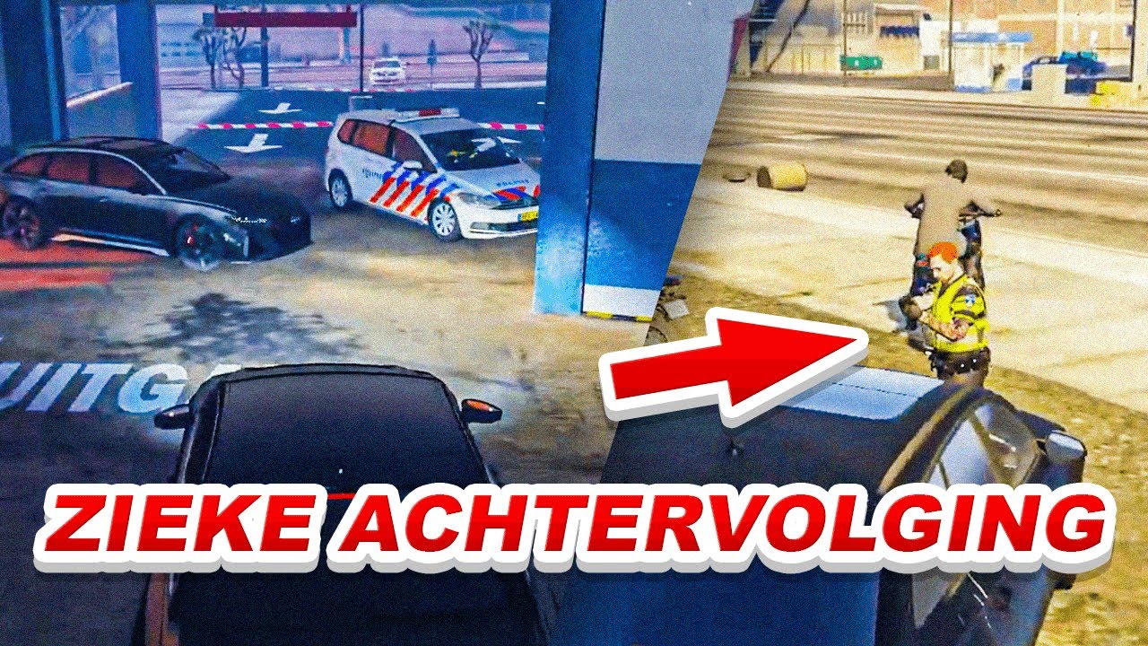 DIT was de ZIEKSTE ACHTERVOLGING OOIT! 🚓💨 (GTA RP)
