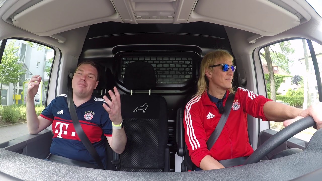 FC Bayern-Quizfahrt durch München: Matze Knop testet Fanwissen im TGE